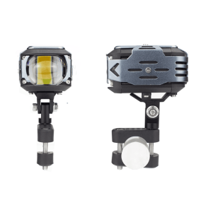PSA1843  Motorcycle 60W Color-Changing Headlight Sold in Sets of 2 High-Brightness Scooter Ultra-Light and Strong Focus Headlight Dual Colors For