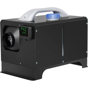 VEVOR Diesel Air Heater 8KW, All in One 12V Truck Heater, Parking Heater with Black LCD, Remote Control, Fast Heating Diesel Heater for RV Truck,