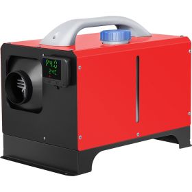 VEVOR Diesel Air Heater All in One, 8KW Diesel Heater 12V, Fast Heating, Diesel Parking Heater with Black LCD & Remote Control for RV Truck, Boat