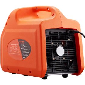 VEVOR 1 HP Refrigerant Recovery Machine - Dual Cylinder Portable AC Recovery Machine with High Pressure Protection 120V 60Hz Recovery Machine HVA