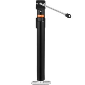 VEVOR Trailer Jack, Trailer Tongue Jack Welding-on 5000 lb Weight Capacity, Trailer Jack Stand with Handle for lifting RV Trailer, Horse Trailer