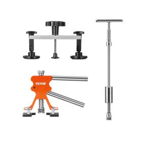 VEVOR 69 PCS Dent Repair Kit, Auto Car Body Paintless Dent Removal Tool Kit, Golden Lifter, Bridge Puller, Slide Hammer Tool Kit for Automobile B