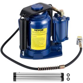 VEVOR Air Hydraulic Bottle Jack, 32 Ton/70550lbs Pneumatic Hydraulic Bottle Jack, Pneumatic/Manual Dual Operation High Lift Bottle Jack