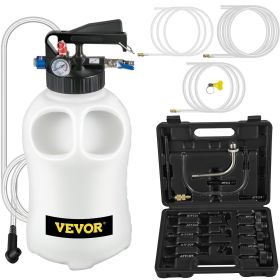 VEVOR Transmission Fluid Pump 2 Way Manual ATF Refill System Dispenser, Oil and Liquid Extractor 10 Liter Large Capacity