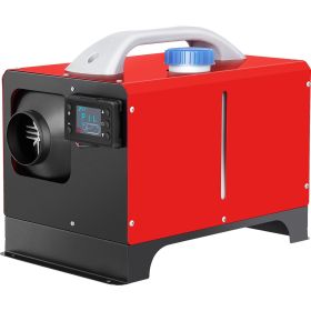 VEVOR Diesel Air Heater, 5KW 12V Parking Heater, Mini Truck Heater, Single Outlet Hole, with Black LCD, Remote Control, Fast Heating Diesel Heate