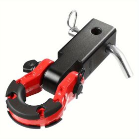 65, 900 lbs Heavy-Duty Trailer Shackle D-Ring Hitch Receiver - Ultra-Strong Recovery Gear for Trucks & Jeeps DIY