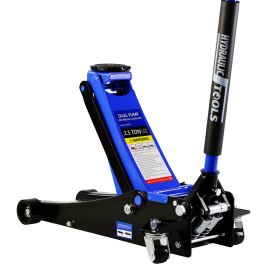 2.5-ton Thin Floor Hydraulic Floor Jack (Color: Blue)