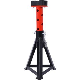3 Ton Jack Stand, Pair Of Axle Stands (Color: Black)