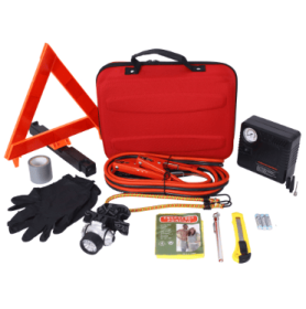 Plastic Safety Emergency Kit (Color: Red)