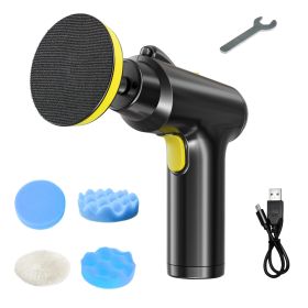 Car Polisher CP01 One Pack Of Multiple Heads To Choose From To Easily Polish Your Car (Color: Black)