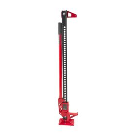 48" High Lift Ratcheting Off Road Utility Farm Jack (Type: Farm Jack, Color: Red)