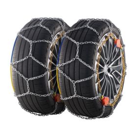 Wheel Accessories Auto Tightening Snow Chains for Home Car (Type: Style C, Color: As pic show)
