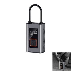 Portable Car Tire Inflator with Digital Display for Outdoor Trip (Type: Inflators, Color: Grey)
