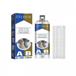 EELHOE Metal Repair Glue, Crack Filling And Leak Plugging Quick Dry Crack High Temperature Welding Metal Repair Agent (Option: 10ML)