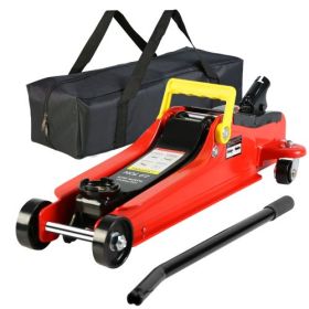 2 Ton Low Profile Floor Jack With Floor Jack Lift Range Of 3.3 Inches-15.2 Inches   Unavailable Platforms- Welfel , Temu (Option: Jack)